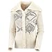 Columbia Womens Enchanted Fairsle Sweater, Winter White, Medium
