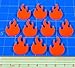 Fire Fighting Game, Fire Tokens (10)