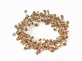 Amber 4 Inch Beaded Ring Set Of 6