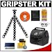 Electronics : VidPro Gripster Flexible Tripod plus Camera Case + Cameta Bonus Accessory Kit for Compact Point & Shoot Cameras