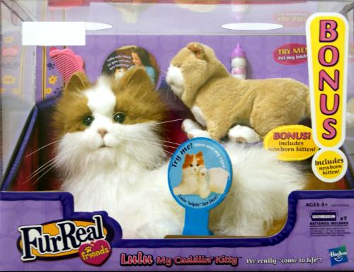 Amazon.com: FurReal Friends Lulu My Cuddlin Kitty Cat with BONUS