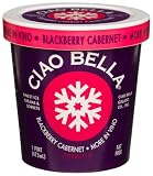 Ciao Bella Blackberry Cabernet Sorbetto, 16-Ounce Cups (Pack of 4)