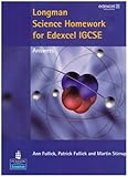 Longman science homework for Edexcel IGCSE. Answer book