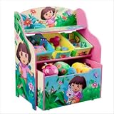 Nickelodeons Dora the Explorer 10th Anniversary 3 Tier Organizer and Toy Box