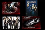 Battlestar Gallactica TV Magnets, Set of Four