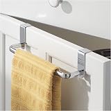 Over Cabinet Towel Bar - 9 in Chrome by InterDesign