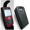 EMARTBUY NOKIA E63 BLACK FLIP CASE COVER WITH BUILT IN PHONE HOLDER + SCREEN PROTECTOR