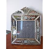 Mirrored Glass Picture Frame 3x3