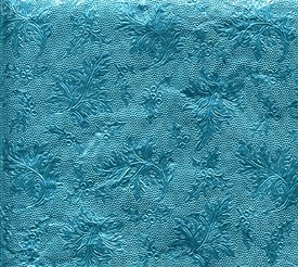 Oasis Supply Embossed Florist Foil, Sky Blue