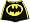Batman Bat Logo Cotton Knit Boxer Shorts for Men - Small 28