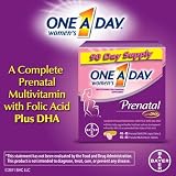 One-A-Day Womens Prenatal Multivitamin with Folic Acid Plus DHA - 90 Day Supply