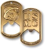 U.S. Marine Corps Dog Tag Bottle Opener