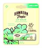 Hawaiian Tropic Vanilla Mint Sunblock Lip Balm - SPF 45+, .14-Ounce Tubes (Pack of 24)