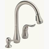 PEERLESS Kitchen Faucet w/Soap Dispenser STAINLESS