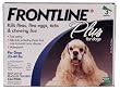 Frontline Plus, Dogs 23-44 lbs, 3 Tubes
