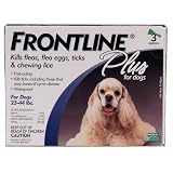 3 MONTH Frontline PLUS Blue for Dogs 23-44 lbs by Frontline Plus