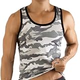 Pikante Forest Camouflage Tank Top