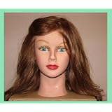 Professionla Cosmotology Manikin Beautiful Femail with Virgin Real Hair 14
