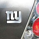 New York Giants Silver Auto Emblem Best Gift