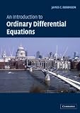 An Introduction to Ordinary Differential Equations (Cambridge Texts in Applied Mathematics)