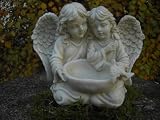 Engelpaar mit Vogeltraenke