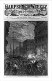 Historic Print (XL): The Great strike--the Sixth Maryland Regiment fighting its way through Baltimore / from