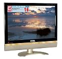 Enox CDL-8519DCDA - 19" (48 cm) 16:10 Format TFT-LCD-TV - Zwei Tuner (DVB-T + Analog) DC/AC, Hochwertiges modernes Design, superflach, HD-Ready-HDMI-Schnittstelle