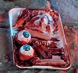 Large Halloween Party Props | Bloody Severed Body Parts on Tray