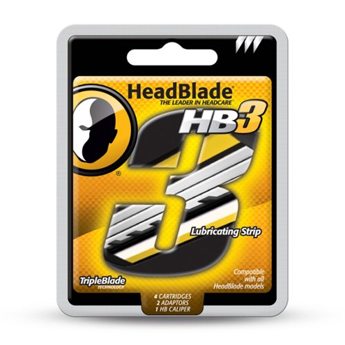 HEADBLADE Triple Blade Shaving System Cartridges