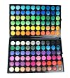 Bundle Monster 120 Full Color Pro Eye Shadow (Eyeshadow) Cosmetics Makeup Palette - Shimmer / Matte Combo