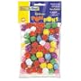 Chenille Kraft 8180-01 Pound of poms giant bonus pack, assorted, 1-lb. of pompons per pack