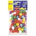 Chenille Kraft 8180-01 Pound of poms giant bonus pack, assorted, 1-lb. of pompons per pack