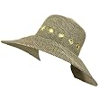San Deigo UV SUN BEACH HAT BUCKET FLOPPY 5" BRIM black