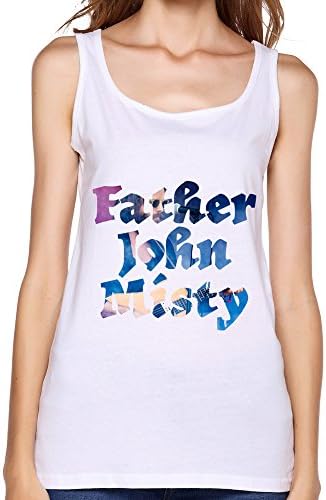 Father John Misty Fashion Tank Top For Women White