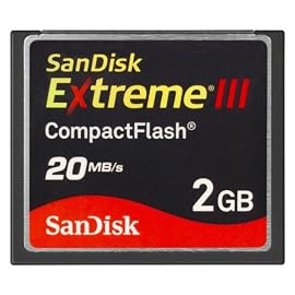 SanDisk ExtremeIII CF 2GB SDCFX3-002G-J21