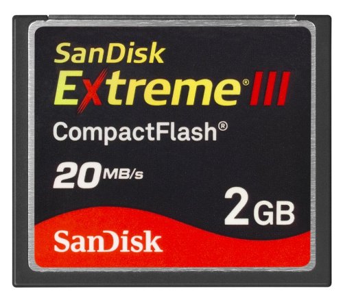 SanDisk ExtremeIII CF 2GB SDCFX3-002G-J21