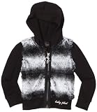 Baby Phat - Kids Girls 2-6X Chinchilla Faux Fur Hoodie Sweater