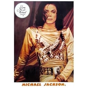 Michael Jackson ~ Rare Poster!! ~ (I Love You All) (Size: 24