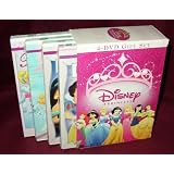 Disney Princess 4-DVD Gift Set: Princess Stories Volumes 1 & 2, Sing Along Songs Once Upon A Dream and Princess Party Volume 1