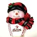 Houston Astros MLB Light-Up Musical Snowman Ornament (3)