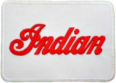 INDIAN Motorcycle Sign Club Clothing BI02 sew iron on Patches