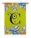 Gablecrest Monogram Silk Reflections Garden Size Flag - C