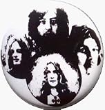 Led Zeppelin - Back Of First Lp Cover (Group Shot) - 1 1/2" Button / Pin