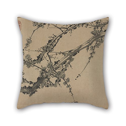 Pillow Cases Of Oil Painting Zou Fulei - A Breath Of Spring,for Bar Seat,sofa,divan,christmas,teens Girls,bar 20 X 20 Inch / 50 By 50 Cm(both Sides)