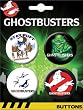Ghostbusters 4 Piece Button Set