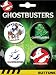 Ghostbusters 4 Piece Button Set