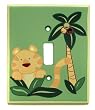 NoJo Jungle Babies Switch Plate Cover