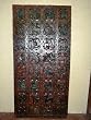 Handcarved Tribal Art Birds and Animals Wood Headboard /Panel with Beautiful Patina and Intricate Detailing 72"