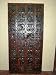 Handcarved Tribal Art Birds and Animals Wood Headboard /Panel with Beautiful Patina and Intricate Detailing 72"