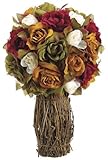 IMAGE OF ROSE TOP WITH TWIG BASE